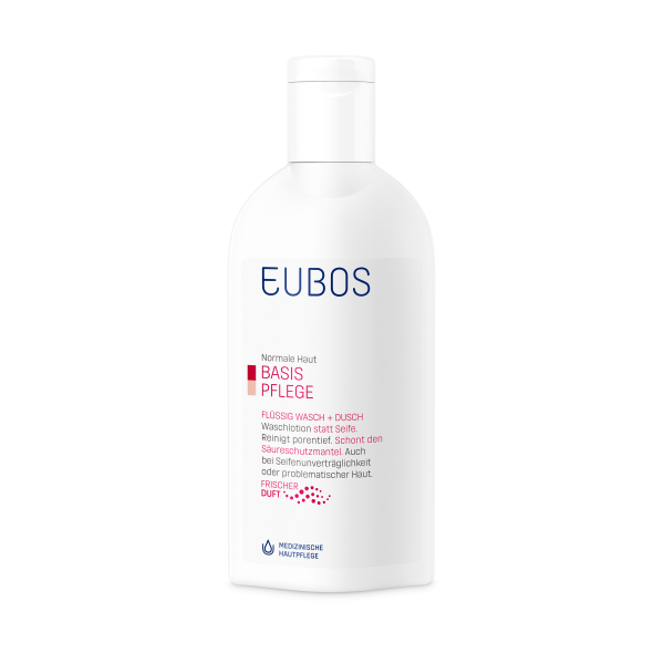 Eubos Wasch- und Duschemulsion ROT Flasche