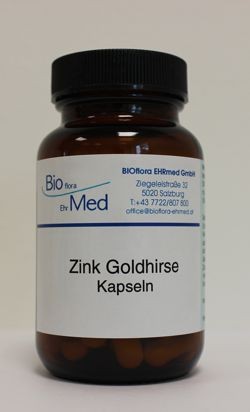 Zink Goldhirse Kapseln Bioflora Ehrmed