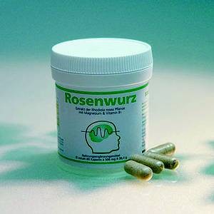 Rosenwurz Kapseln mit Magnesium und Vitamin B1 60 Stück