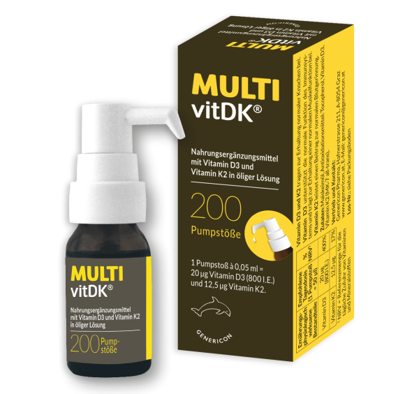 Multi-Vit D3 & K2 Lösung