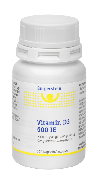 Burgerstein Vitamin D3 100 Kapseln