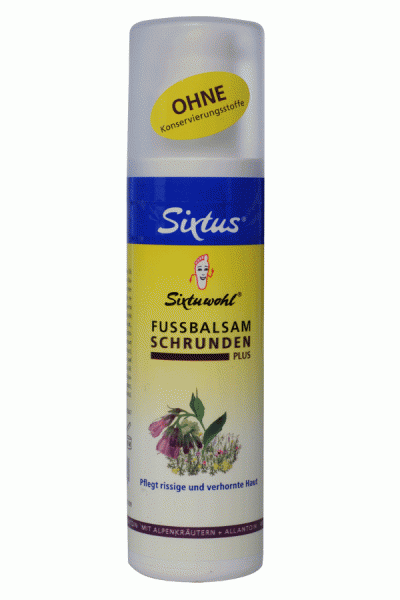 Sixtuwohl Fußbalsam Schrunden Plus 100ml