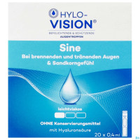 Augentropfen Hylo-vision Sine 0,4ml 20st Augentropfen Hylo-vision Sine 0,4ml 20st