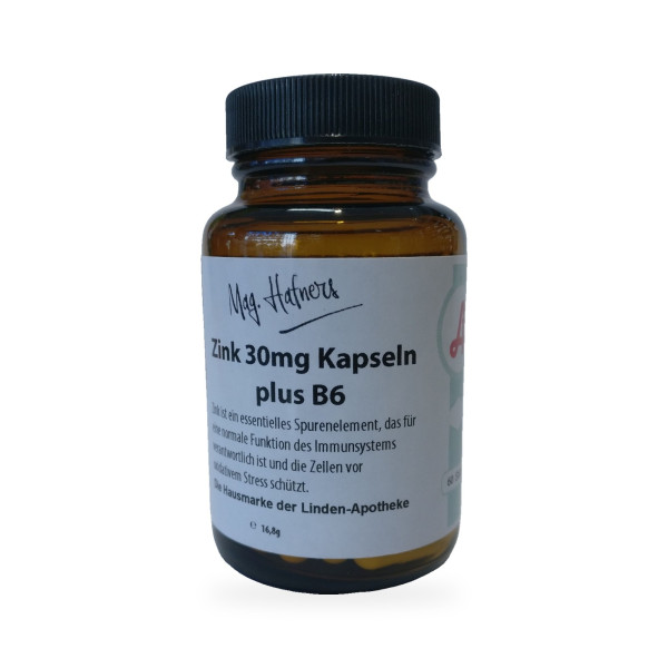 Mag. Hafners Zink 30mg Kapseln plus B6