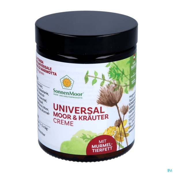 Sonnenmoor Universal Moor +kraeuter- Oelcreme +murmeltierfett 140g