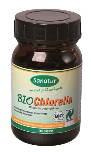 BioChlorella Kapseln, BIO Sanatur