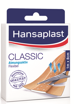 Hansaplast CLASSIC 1m x 8cm