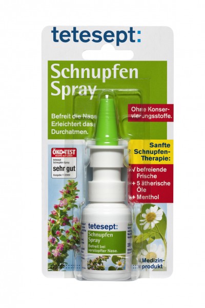 tetesept Schnupfen Spray mit ätherischen Ölen