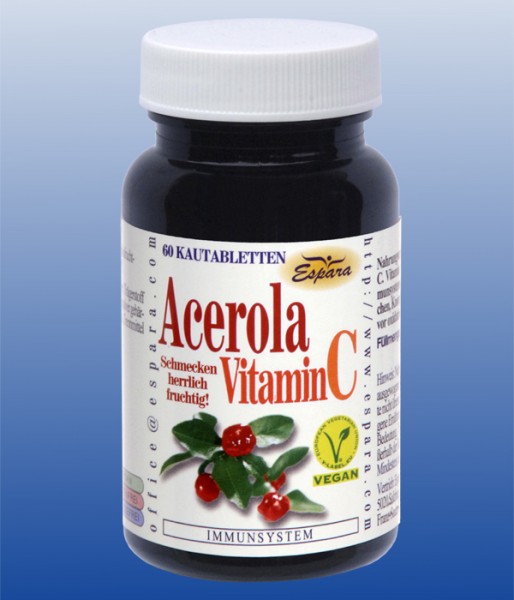 Espara Acerola Vitamin C Kautabletten