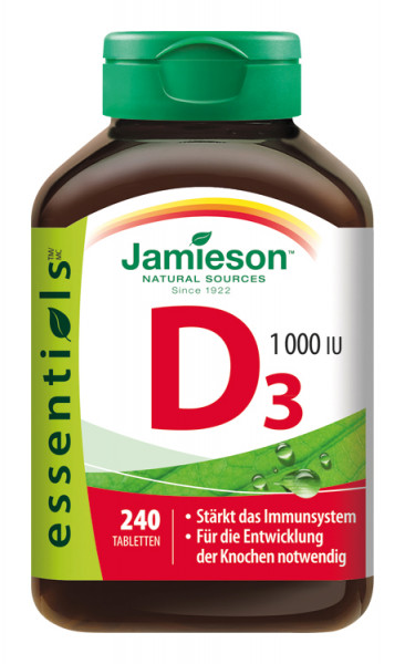Vitamin D3 1000 IU 240Tbl.