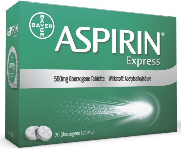 Aspirin® Express 500 mg  überzogene Tablette