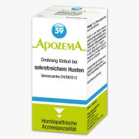 Apozema Dreiklang Globuli bei sekretreichem Husten Nr. 59 (Ipecacuanha D4/D6/D12) Apozema Dreiklang Globuli bei sekretreichem Husten Nr. 59 (Ipecacuanha D4/D6/D12)
