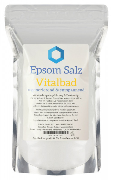 Epsom Salz Vitalbad