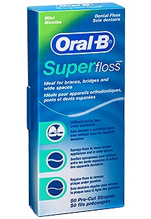 Oral-B SuperFloss 50 Fäden