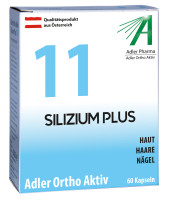 Adler Ortho Aktiv Nr. 11 Kapseln (Ernährungsphysiologische Ergänzung zu Schüßler Anwendung) Adler Ortho Aktiv Nr. 11 Kapseln (Ernährungsphysiologische Ergänzung zu Schüßler Anwendung)