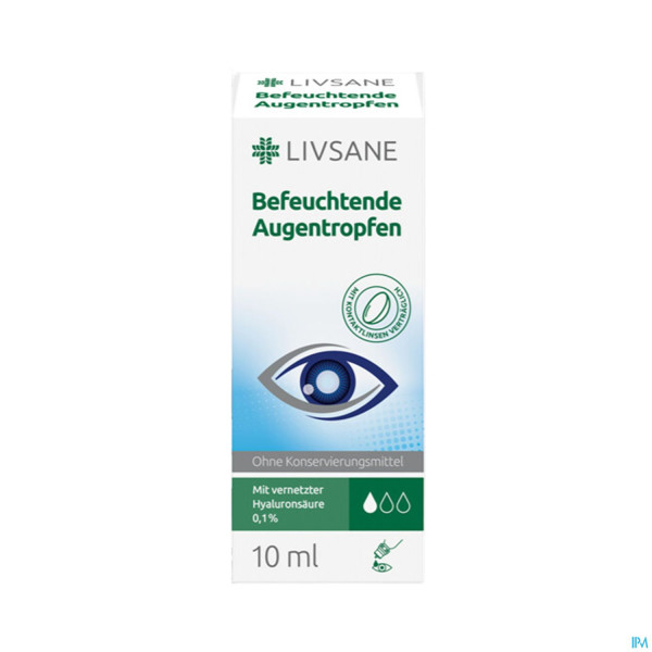 Augentropfen Livsane Befeuchtend 10ml