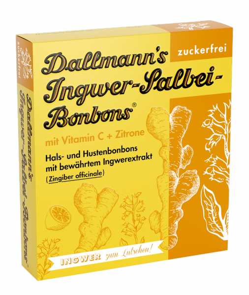 Dallmann Ingwer Salbei Bonbons