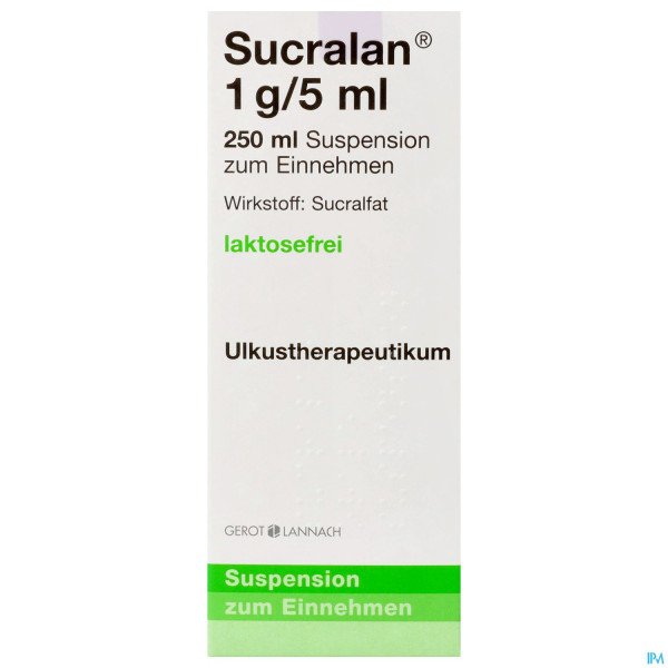 Sucralan Orale Susp 1g/5ml 250ml