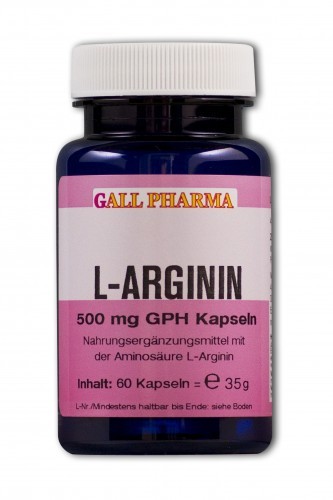 GPH L-Arginin 500mg Kapseln