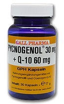 GPH Pycnogenol 30mg + Q10 60mg Kapseln