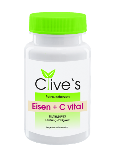 Clive`s Eisen + C vital Kapseln