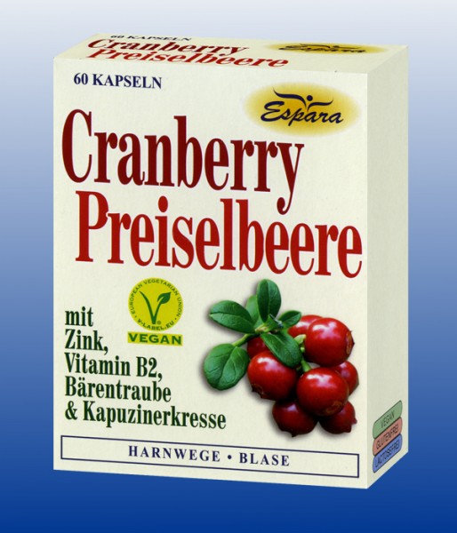 Espara Cranberry-Preiselbeere Kapseln