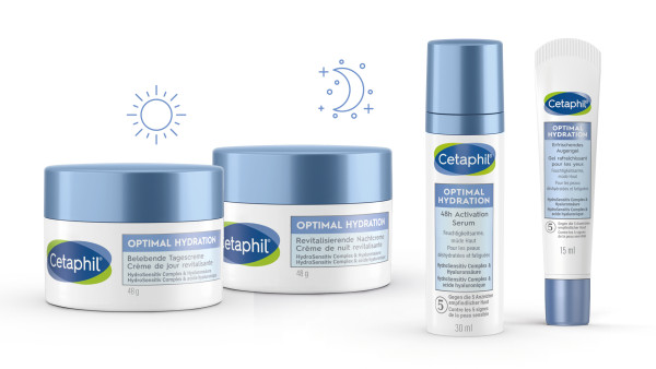 Cetaphil Optimal Hydration Intensiv belebendes Hydro-Gel 48 g