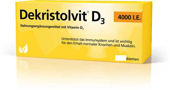 Dekristolvit Vitamin D3 Tabletten 4.000 IE