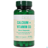 Bios Calcium + Vitamin D3 100 Kapseln Bios Calcium + Vitamin D3 100 Kapseln