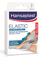 Hansaplast Elastic MED antibakteriell 1m x 6cm Hansaplast Elastic MED antibakteriell 1m x 6cm