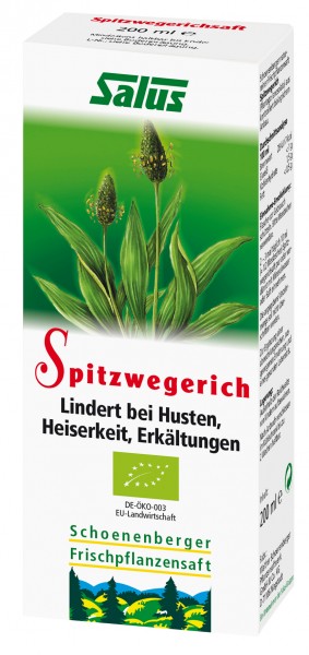 Schoenenberger Bio-Pflanzensaft Spitzwegerich