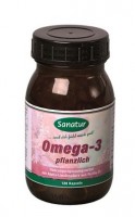 Omega-3 Fettsäuren, pflanzl. Kapseln Sanatur Omega-3 Fettsäuren, pflanzl. Kapseln Sanatur