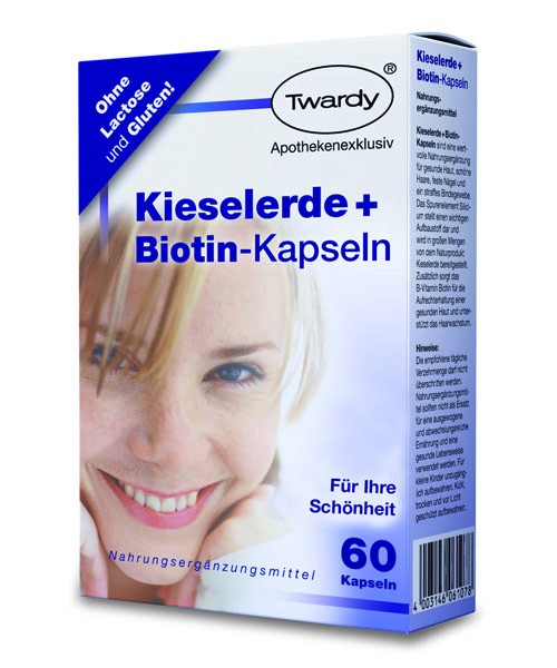 Twardy Kieselerde+Biotin‐ Kapseln