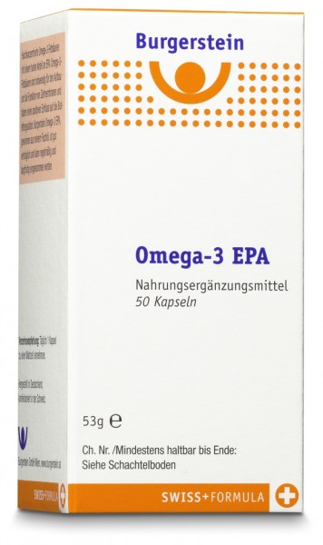 Burgerstein Omega-3 EPA Kapseln 50 Stück