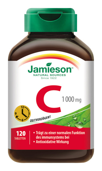 Jamieson Vitamin C 1000 mg zeitverzögert 120 Tbl.