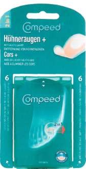 Compeed Hühneraugenpflaster zwischen Zeh plus 6 Stück