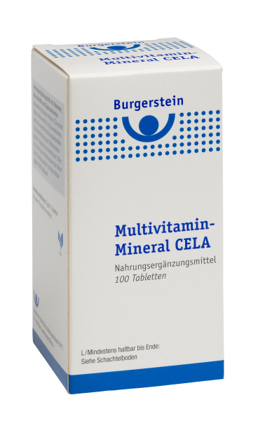 Burgerstein Multivitamin-Mineral CELA Tabletten 100 Stück