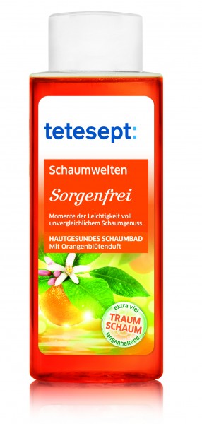 tetesept Schaumwelten Schaumbad Sorgenfrei