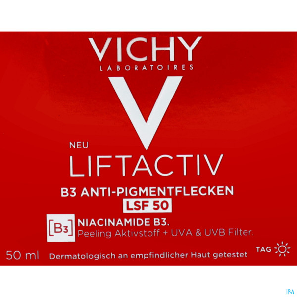 VICHY Liftactiv B3 Anti-Pigmentflecken Creme LSF 50