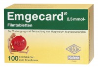 EMGECARD 2,5 mmol-Filmtabletten EMGECARD 2,5 mmol-Filmtabletten