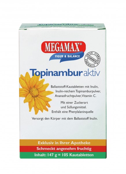 MEGAMAX Ballaststoffkautabletten