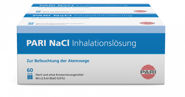 PARI NaCl 0,9% Inhalationslösung 120x 5ml