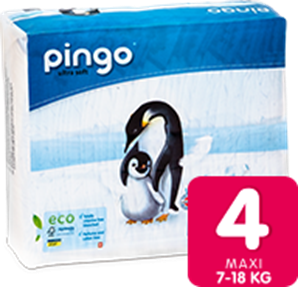 Bio Windeln Maxi 7-18kg Pinguin – Pingo Swiss