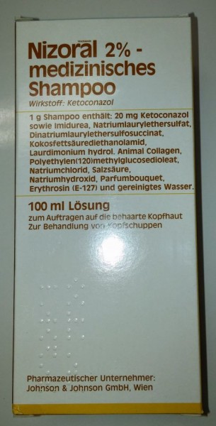 Nizoral medizinisches Shampoo 2%