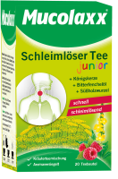 Mucolaxx® Schleimlöser Tee junior für Kinder Mucolaxx® Schleimlöser Tee junior für Kinder