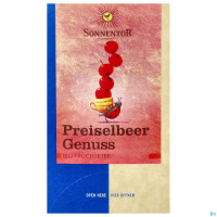 Sonnentor Fruechtetee/bio Preiselbeer Genuss 02237 18st Sonnentor Fruechtetee/bio Preiselbeer Genuss 02237 18st