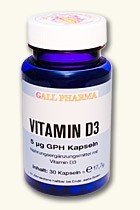 GPH Vitamin D3 5µg Kapseln