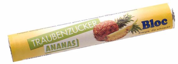 BLOC Traubenzucker Ananas