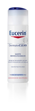 Eucerin DermatoCLEAN Sanfte Reinigungsmilch für trockene und empfindliche Haut