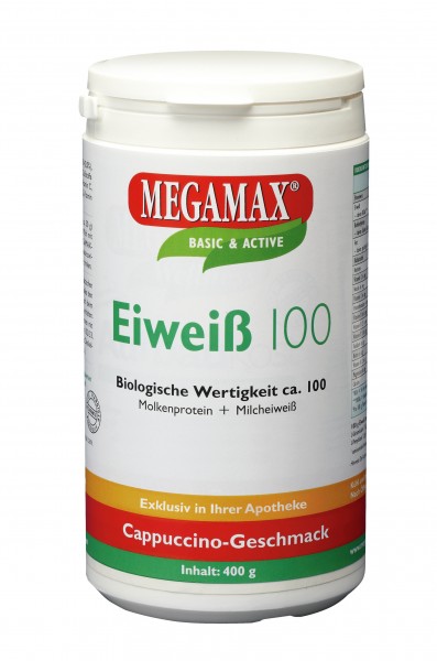 MEGAMAX Eiweiß 100 Cappuccino